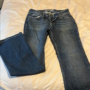 Wrangler Women's Dark Blue Boot Cut Jeans